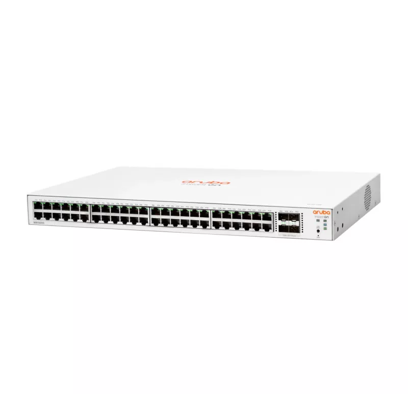 HPE Aruba Networking Aruba Instant On 1830 48G 4SFP Hallatav L2 Gigabit Ethernet (10/100/1000) 1U