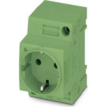 Phoenix Contact Stedose DIN-liistule EO-CF/UT/LED/GN Sisu: 1 tk (804027)