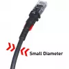 Võrgukaabel PatchSee TP-6A-F/5 Must 1,5m Cat6a F/FTP