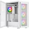 PC korpus Silentware Air 100 Valge — kesk-torn, ATX-ühilduv, valge viimistlus