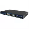 Hallatav lüliti ALLNET ALL-SG8428V2PM 24 porti Gigabit Ethernet PoE