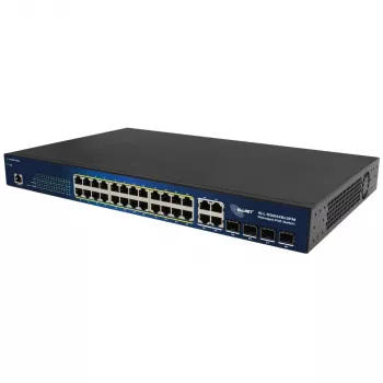 Hallatav lüliti ALLNET ALL-SG8428V2PM 24 porti Gigabit Ethernet PoE