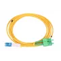 Patchcord Extralink SC/APC to LC/UPC, ühemoodiline dupleks G.652D, 3 mm, 20 m