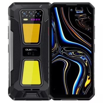 Nutitelefon OukiTel Oukitel WP58 Pro 5G, 512 GB salvestusruum, 8 GB muutmälu, must