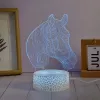Manta SNL116RGB RGB 3D hobuse dekoratiivne LED-lamp
