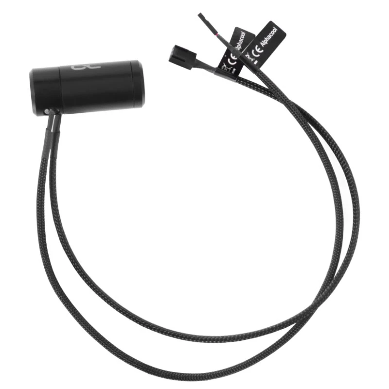 Vooluindikaator Alphacool 17558 Acetal Must 58mm