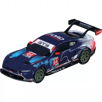 Car CARRERA 50051019 hybrid Ford Mustang GT3 No.64 – sisseehitatud aku, soovitatav vanus alates 12 eluaastat