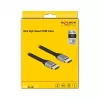 DELOCK Ultra High Speed HDMI-kaabel 48 Gbps 8K 60Hz Hall 2m Sertifitseeritud