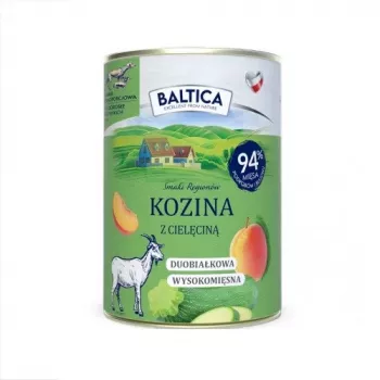 BALTICA regionaalsed maitsed Kits vasikaga - märg koeratoit - 400g