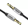 Baseus Yiven Audio kaabel kaabel 3.5 male Audio M30 1.5M Hõbedane+ Must