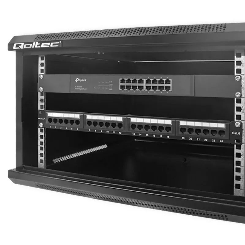 Qoltec - rack - 6U