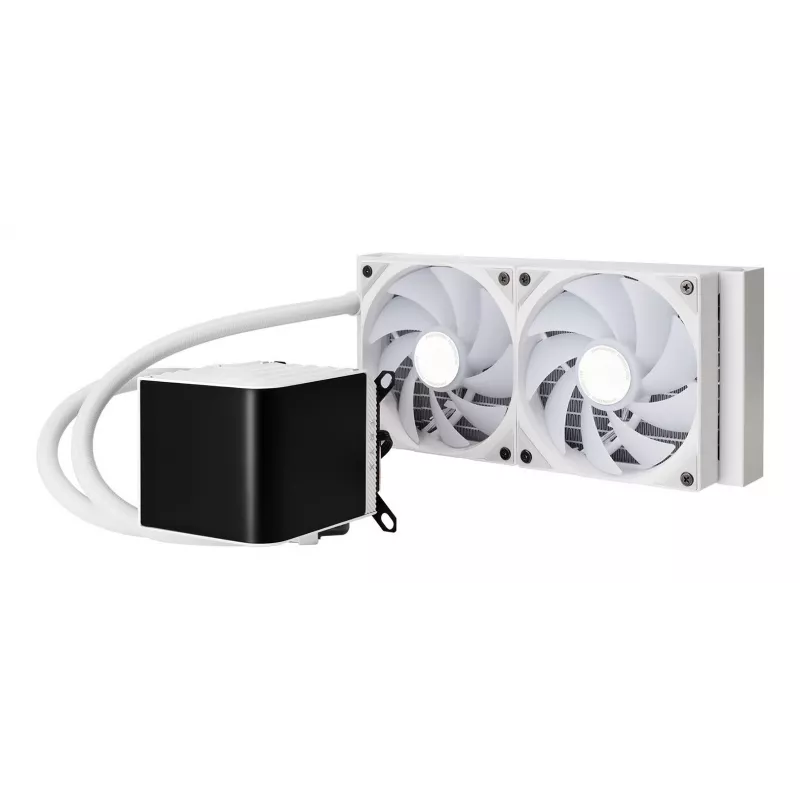 TRYX PANORAMA ARGB 240 protsessori vedelikjahutuskomplekt 12 cm valge 1 tk