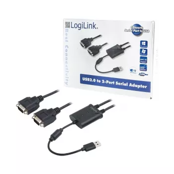 USB 2.0 kahe jadapordi adapter