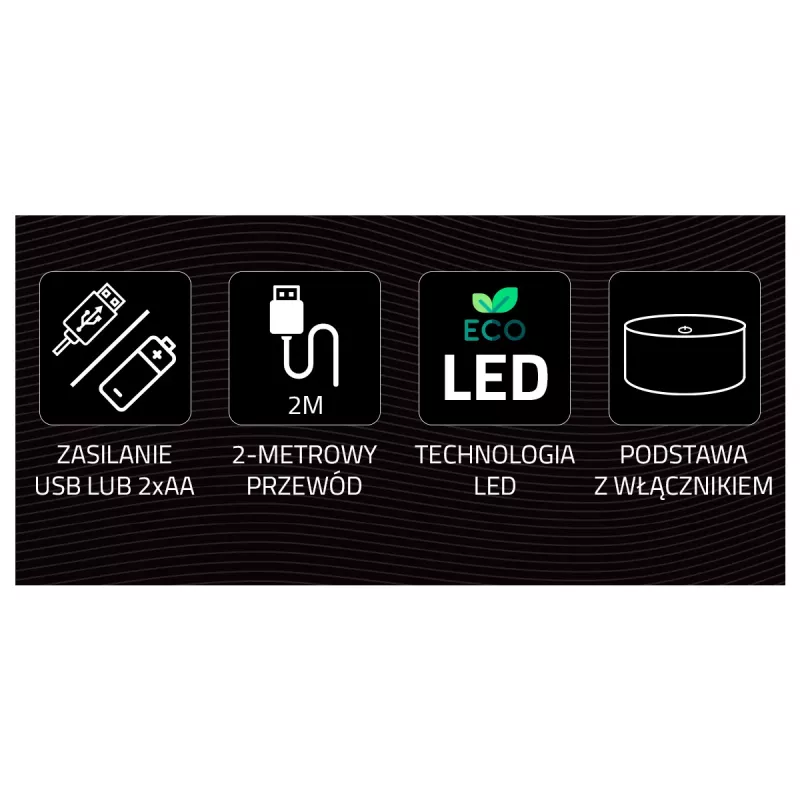 Laua LED-lamp MANTA MASNL128MT — ükssarvekujuline dekoratiivne öölamp