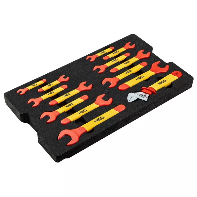 Neo Tools elektriku teeninduskast 52 osa 22 tugevas kastis
