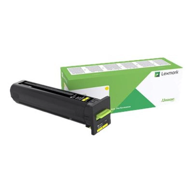 Toner Lexmark 72K2XYE 3000 lehekülge Kollane