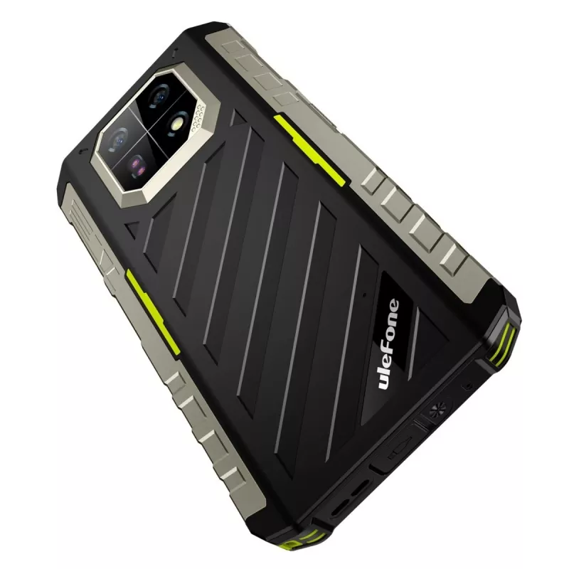 Töökindel nutitelefon UleFone Armor 22 4G, 9GB muutmälu, 128GB salvestusruum, IP69K, roheline