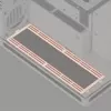 HAVN HS 420 alumine ventilaatori kinnitus - valge