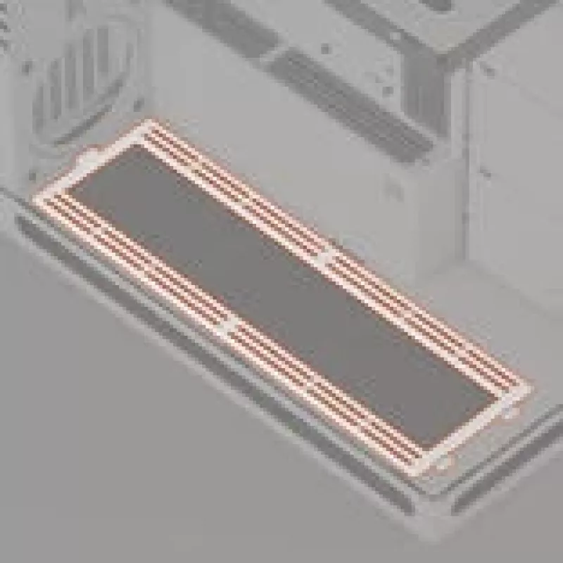 HAVN HS 420 alumine ventilaatori kinnitus - valge