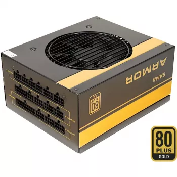 SAMA FTX-850-B ARMOR 850W, PC toiteplokk must, 4x PCIe, kaablihaldus, 850 vatti