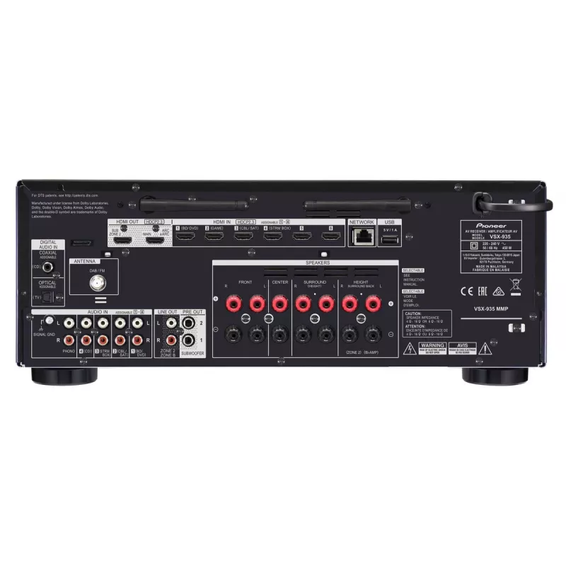 Pioneer VSX-935-B kodukino vastuvõtja must