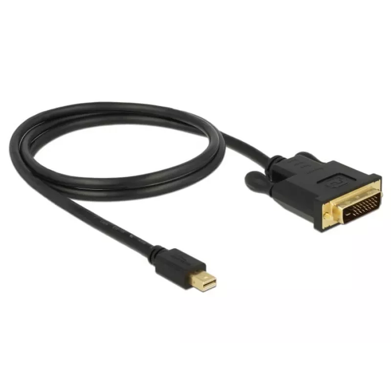 Videokaabli adapter DeLOCK 83988 Mini DisplayPort DVI-D-le 1m