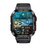 Denver SWC-191B nutikell / spordikell 4.98 cm (1.96 inch) IPS 45 mm digitaalne 320 x 386 pikslit puuteekraaniga must