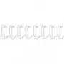 Fellowes - Binding Wire - 12 mm - 297 mm - 34 rings - A4 (210 x 297 mm) - 100 Sheets - White - 100 tk. (53270)