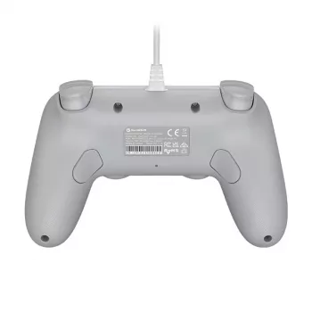 Juhtmega mängupult GameSir T3 Lite WT valge — ergonoomiline juhtmega pulk, ühildub arvutiga