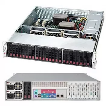 Supermicro SC216 BE1C-R920LPB - Rack - riiulipaigaldus - 2U - täiustatud, laiendatud ATX - SATA/SAS - Hot-Swap 920 W - Must