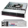 Supermicro SC216 BE1C-R920LPB - Rack - riiulipaigaldus - 2U - täiustatud, laiendatud ATX - SATA/SAS - Hot-Swap 920 W - Must