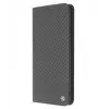 Telefoniraamatümbris Tellur Carbon iPhone XS-ile — must