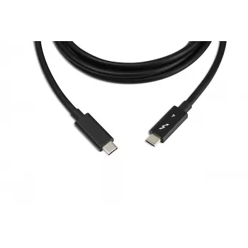 Thunderbolti kaabel Lenovo 4Z51A40455 — 2 m, 40 Gbit/s, isane isasele, must