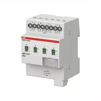 Lülitusaktuaator (Schaltaktor) 4-kanaliline, 16 A, C-koormus, ABB REG SA/S4.16.6.2