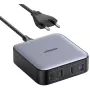 Laadija Ugreen 40914 Nexode 200W GaN lauaarvuti USB-C USB-A kiirlaadimine