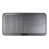 Elektriline lauagrill Rommelsbacher BBQ 2003 — 1900 W, 50×25 cm, sooneline + Teppanyaki, reguleeritav termostaat, hõbedane/must