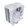 CPU õhkjahuti Montech NX400, 120 mm ventilaatorid, Valge, mõõdud 156×74×120 mm, TDP 270 W
