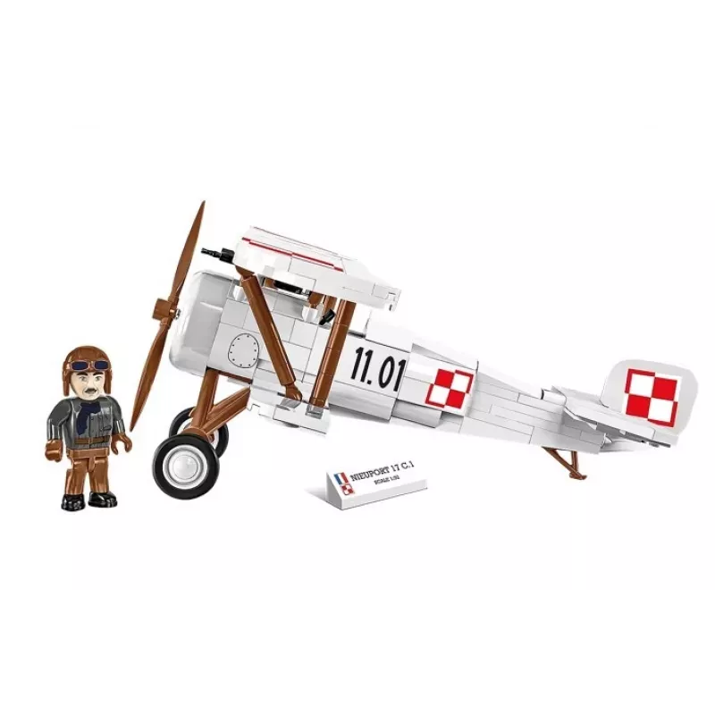 Cobi klotsikomplekt Nieuport 17 C.1 274-osaline mudelikomplekt