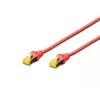Võrgukaabel Digitus CAT 6A S/FTP RJ-45 Cat6a 2m Punane