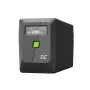 UPS Line-Interactive roheline Cell 6,5 kVA, 360 W, 2 vahelduvvoolu pistikupesa, 12 V 7 Ah VRLA, USB, torn, must