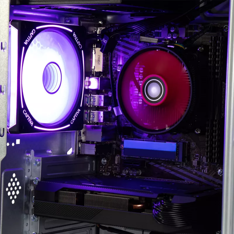 Arvuti Captiva CAPTIVA PC Advanced Gaming R92-769 Ryzen 7 5700X 32GB SSD 1TB RTX5060 Ti 8GB Windows 11 Home 64-bit