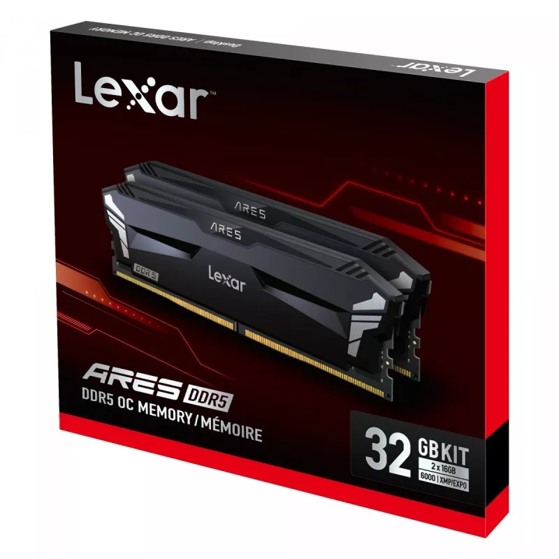 MEMORY DIMM 32GB DDR5-6000/K2 LD5U16G60C320A-RGD LEXAR