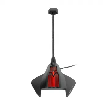Juhtmega mikrofon KRUX Prana Jack KRX0005 — kardioidne, 20–20000 Hz, 16-bit, must
