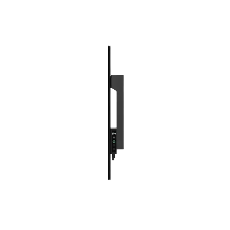 AENO Premium Eco Smart Quadro seina küttekeha, 500W, 50x50 cm, karastatud klaas, infrapuna+konvektsioon kütte tüüp, LED ekraan, pistiku tüüp: Euroopa (E/F tüüp), MUST, Toodetud Poolas