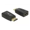 Adapter HDMI (pistik) > HDMI (pesa), EDID-emulaator (must)