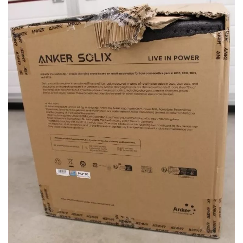 VÄLJAMÜÜK. Anker Solix KAHJUSTATUD PAKEND