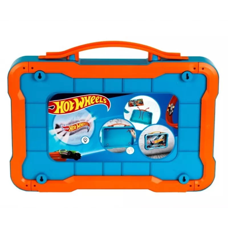 Hot Wheels kandmiskohver valgustatud logoga