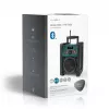 Raadio Nedis RDDB3100GN 15W Bluetooth IP65 Must/Roheline