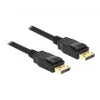 DeLOCK - DisplayPort-kaabel - DisplayPort (M) kuni DisplayPort (M) - 1,5 m - 4K tugi - must (85508)