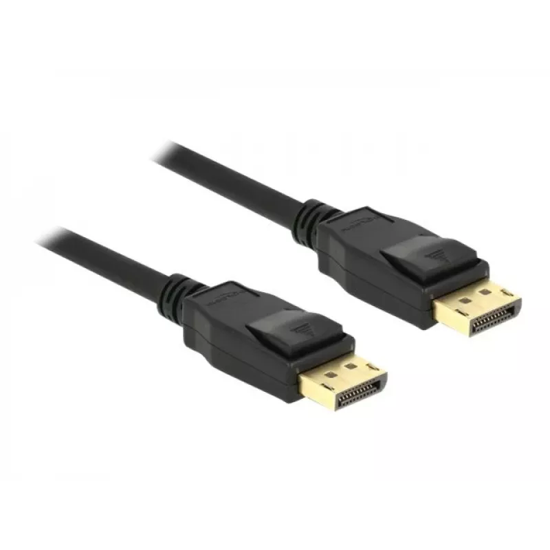 DeLOCK - DisplayPort-kaabel - DisplayPort (M) kuni DisplayPort (M) - 1,5 m - 4K tugi - must (85508)